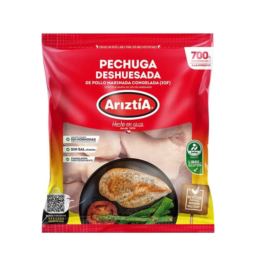 PECHUGA POLLO B. 700 GRAMOS