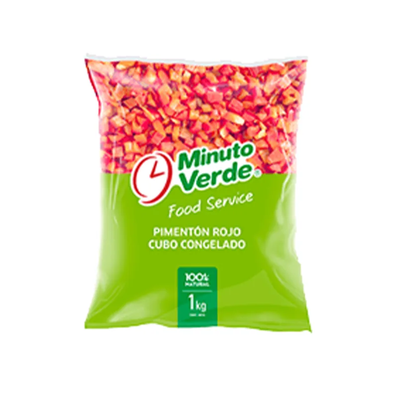 PIMENTON ROJO EN CUBOS
